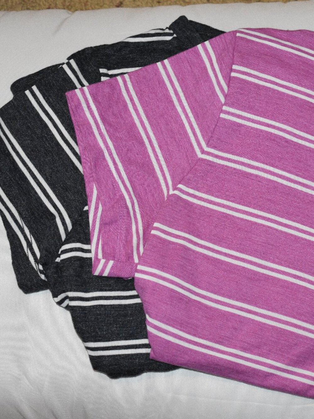 Purple and gray t-shirt bundle